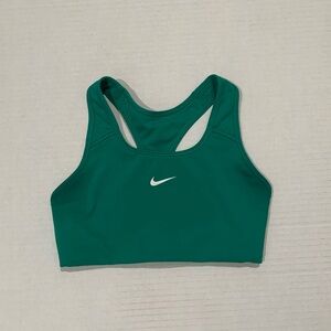 Green Nike sports bra
